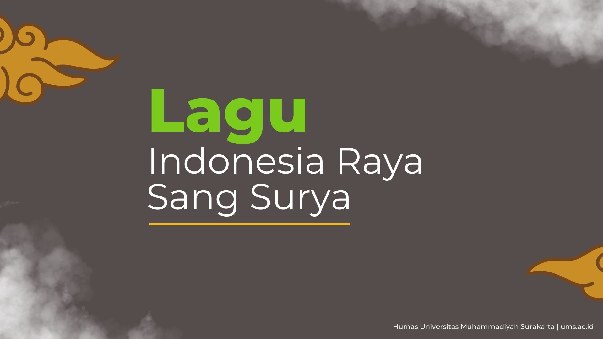 Read more about the article Download Lagu Kebangsaan Indonesia Raya dan Mars Muhammadiyah Sang Surya