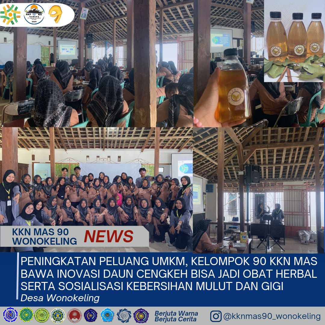 Read more about the article Peningkatan Peluang UMKM, KKN MAs Kelompok 90 Bawa Inovasi Daun Cengkeh Jadi Obat Herbal