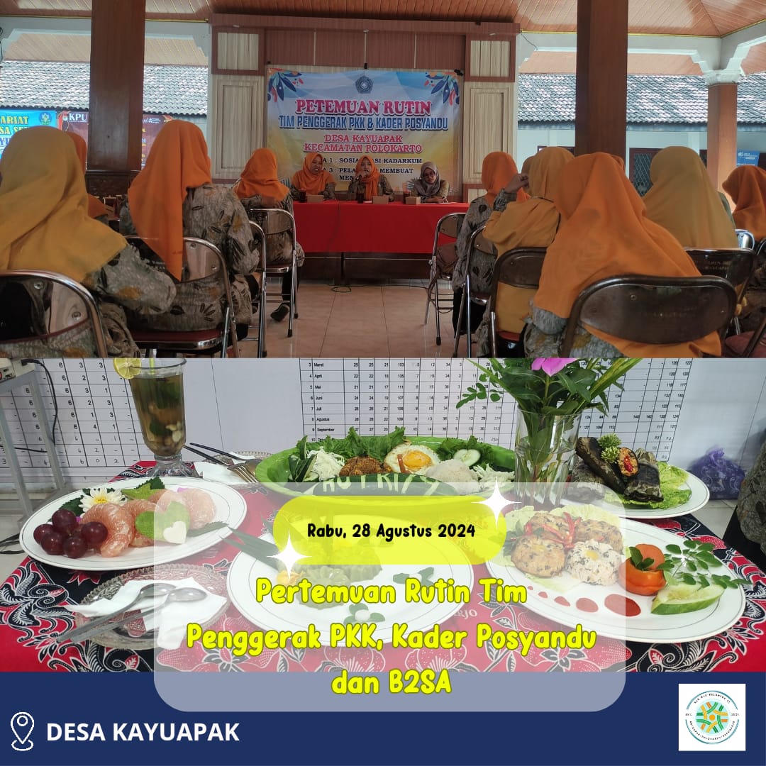 Read more about the article KKN MAs 2024 Kelompok 75 Ikuti Pertemuan Rutin PKK, Kader Posyandu, dan Acara B2SA