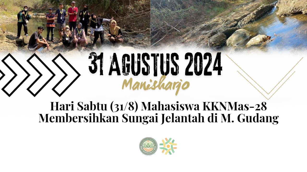 Read more about the article KKN MAs Tim 28 Desa Manisharjo Ajak Generasi Muda Peduli, Mahasiswa Bantu Bersihkan Sungai dari Sampah