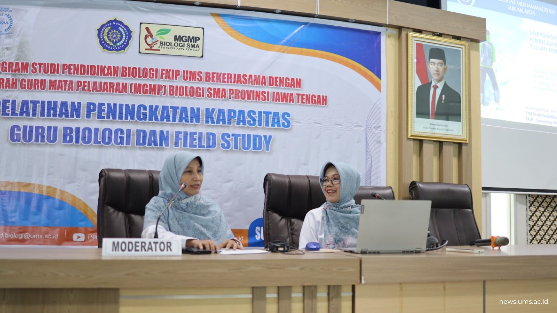 MGMP Biologi Se-Jawa Tengah Gandeng Pendidikan Biologi UMS Adakan Pelatihan Peningkatan Kapasitas Guru