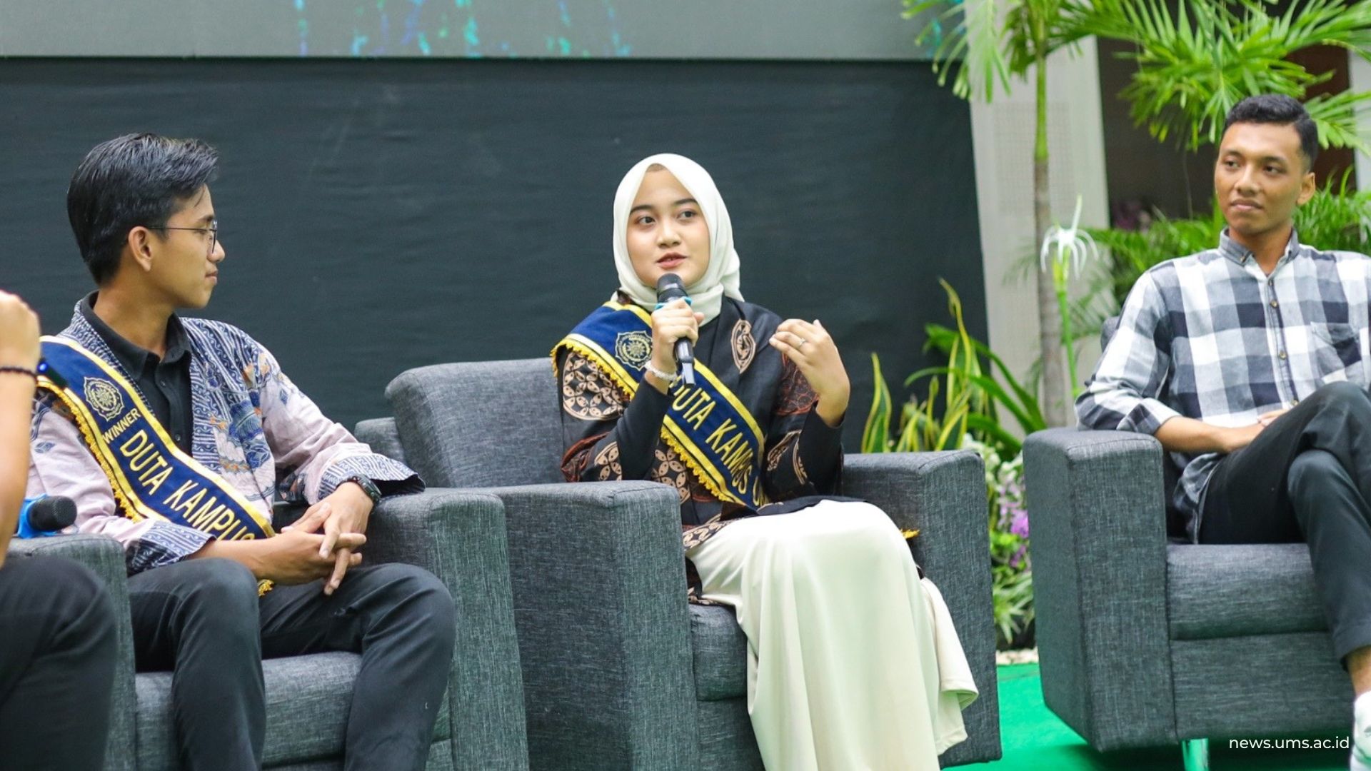 Talkshow Beasiswa OSC 2024 di UMS, Tiga Mahasiswa Berprestasi Bagikan Pengalaman, Prestasi Serta Kehidupan Kampus