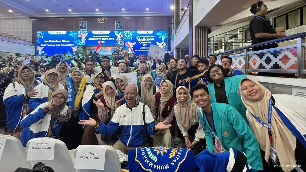 Inspiratif! Tim PPK Ormawa UMS Raih 2 Kejuaraan Sekaligus dalam Ajang Bergengsi Abdidaya Tingkat Nasional