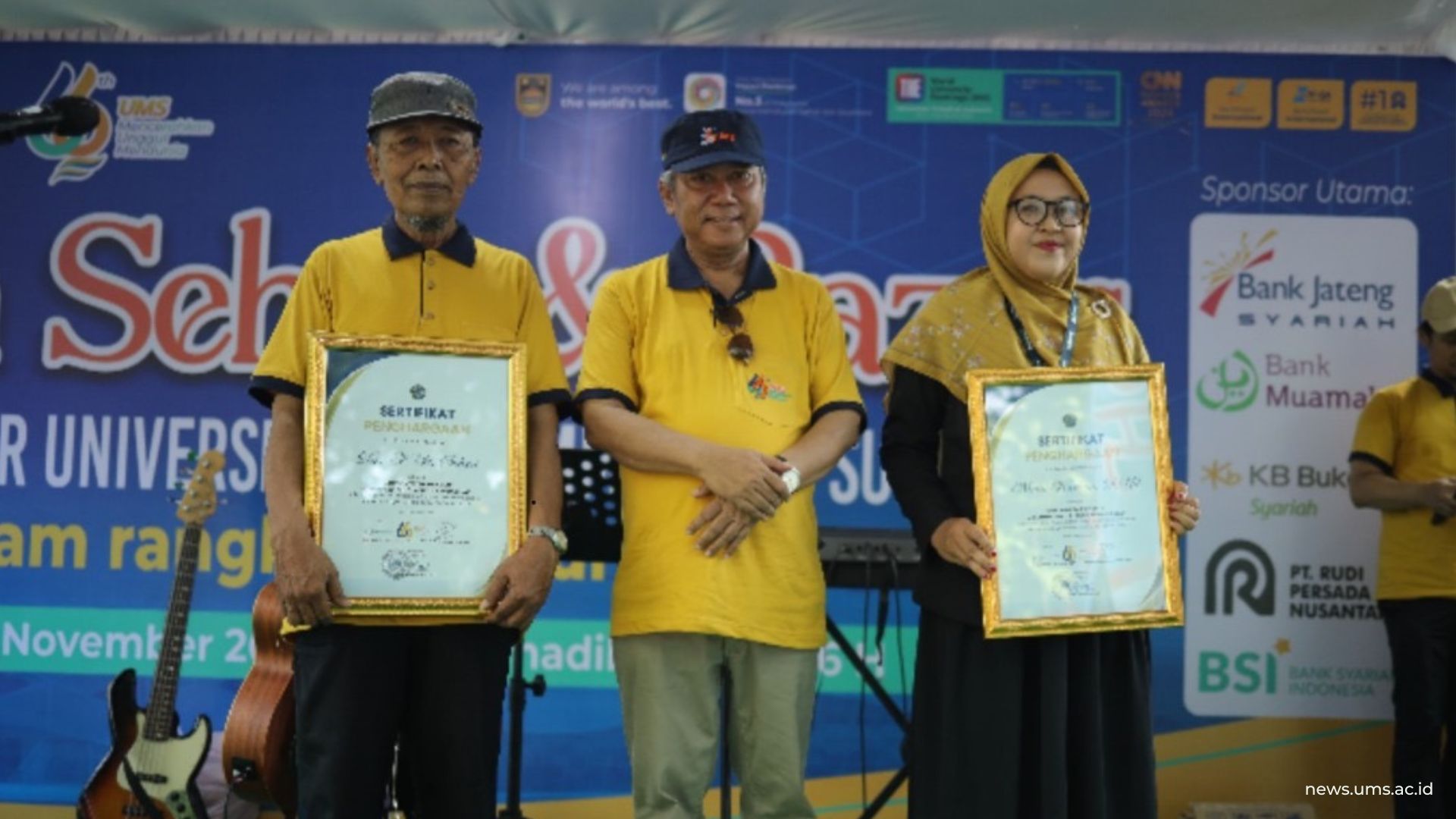 Semarak Hari Jadi ke-66, UMS Beri Penghargaan Tokoh Inspiratif Muhammadiyah Solo Raya