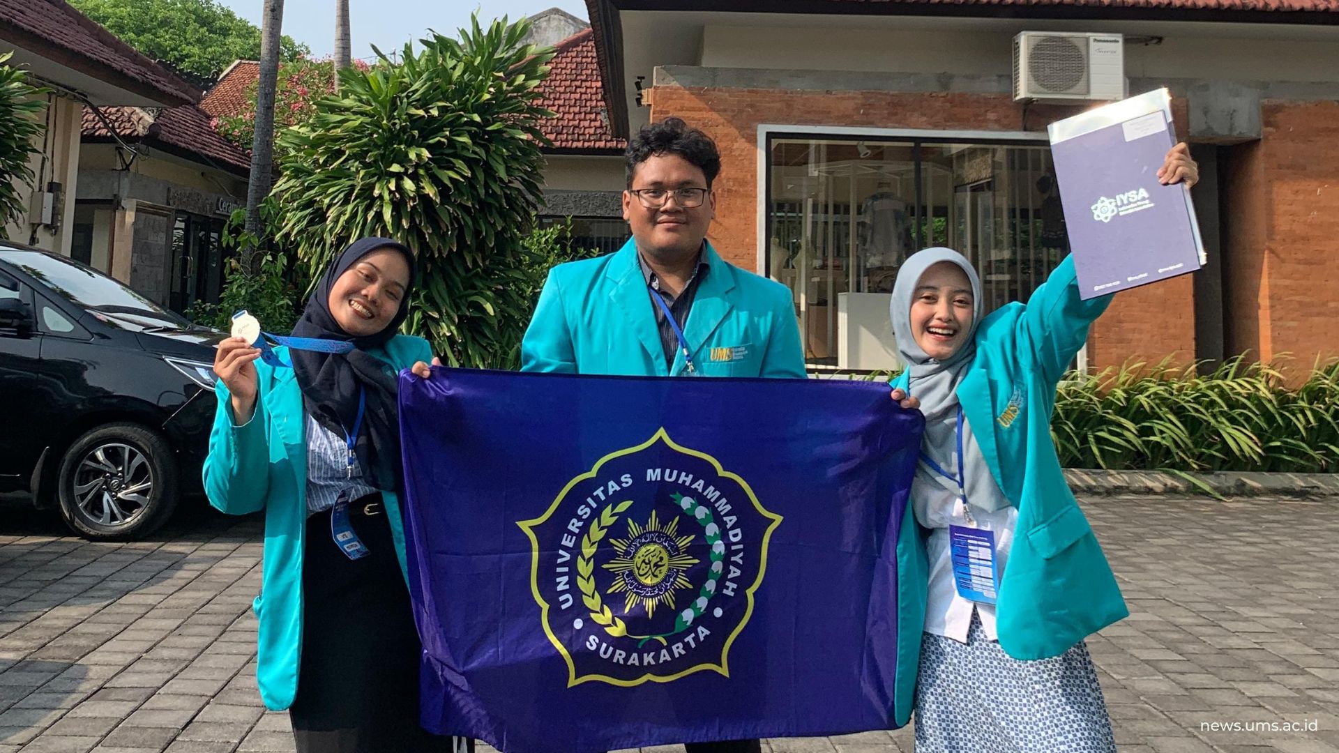 Inovasi Project-Based Learning Terintegrasi STEAM: Tim Prodi Pendidikan Matematika UMS Raih Medali Perak di Ajang International ISIF 2024