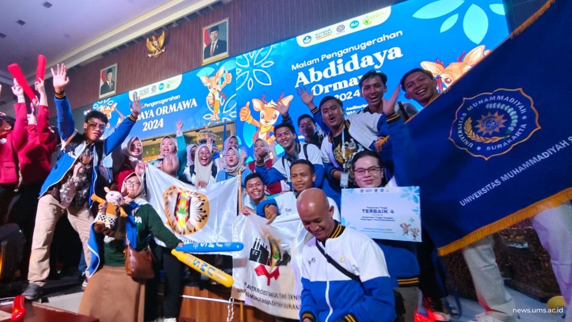 IMM Adam Malik FKI Harumkan Nama UMS di Kancah Nasional Ajang Abdidaya Ormawa 2024