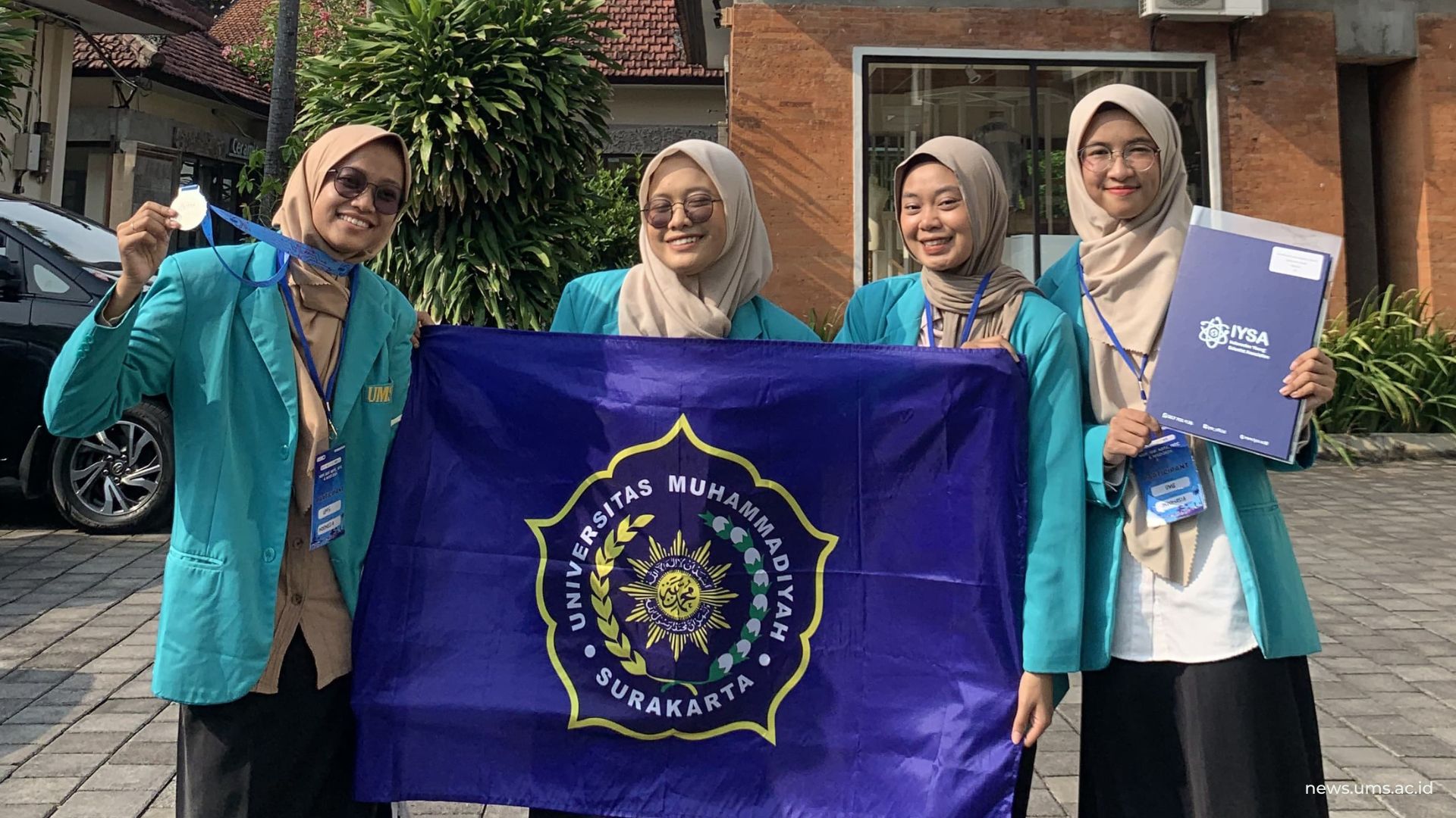 Lestarikan Permainan Tradisional, Tim Mahasiswa UMS Sabet Silver Medal di Ajang Internasional