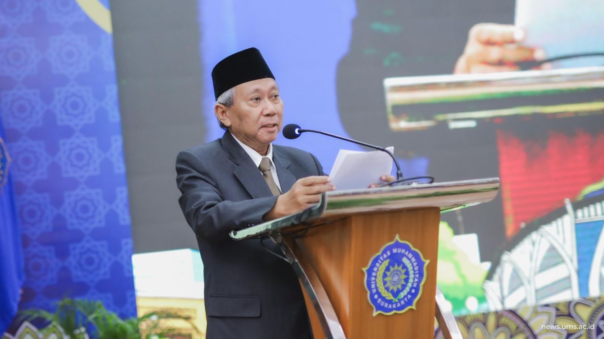 Rektor UMS Periode 2017-2025, Prof. Dr. Sofyan Anif, M.Si
