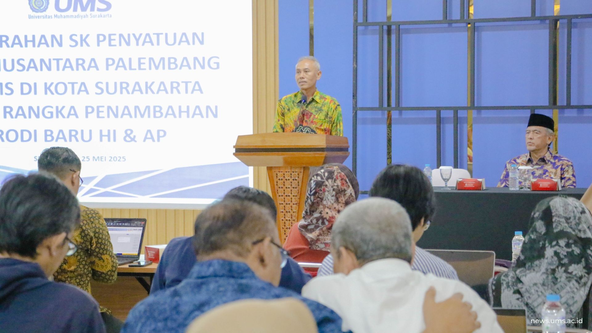 Pengarahan Plt. Kepala LLDIKTI Wilayah VI Jawa Tengah, Prof. Dr. Harun Joko Prayitno, M.Hum.,