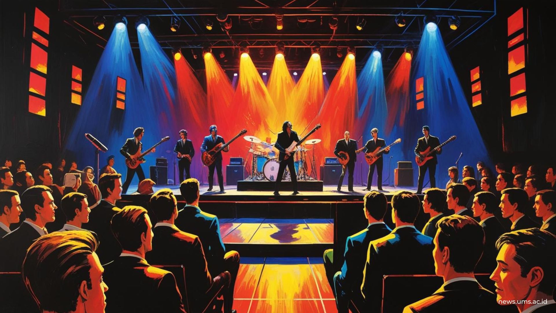 Ilustrasi pertunjukan seni musik (Foto: Canva)