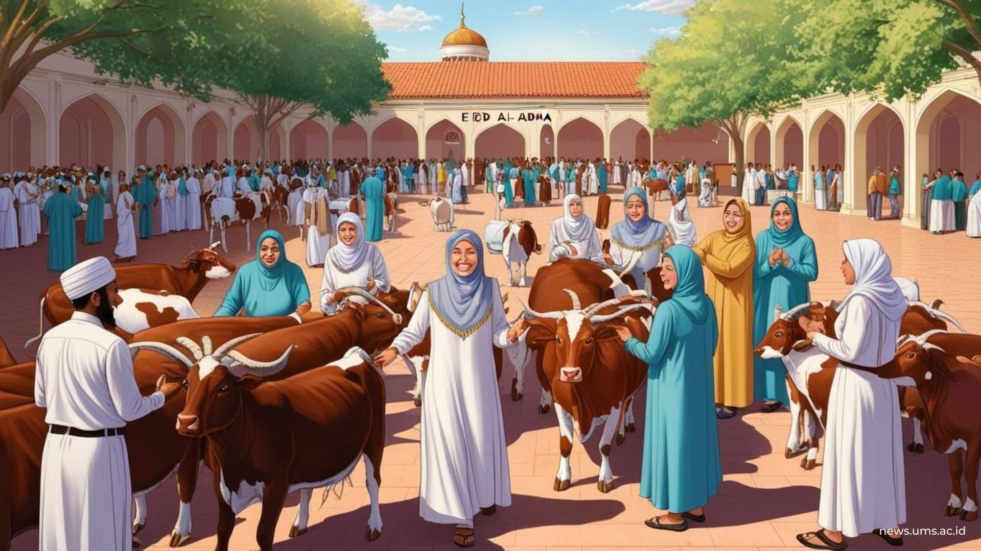 Ilustrasi Kurban (Foto: Canva)