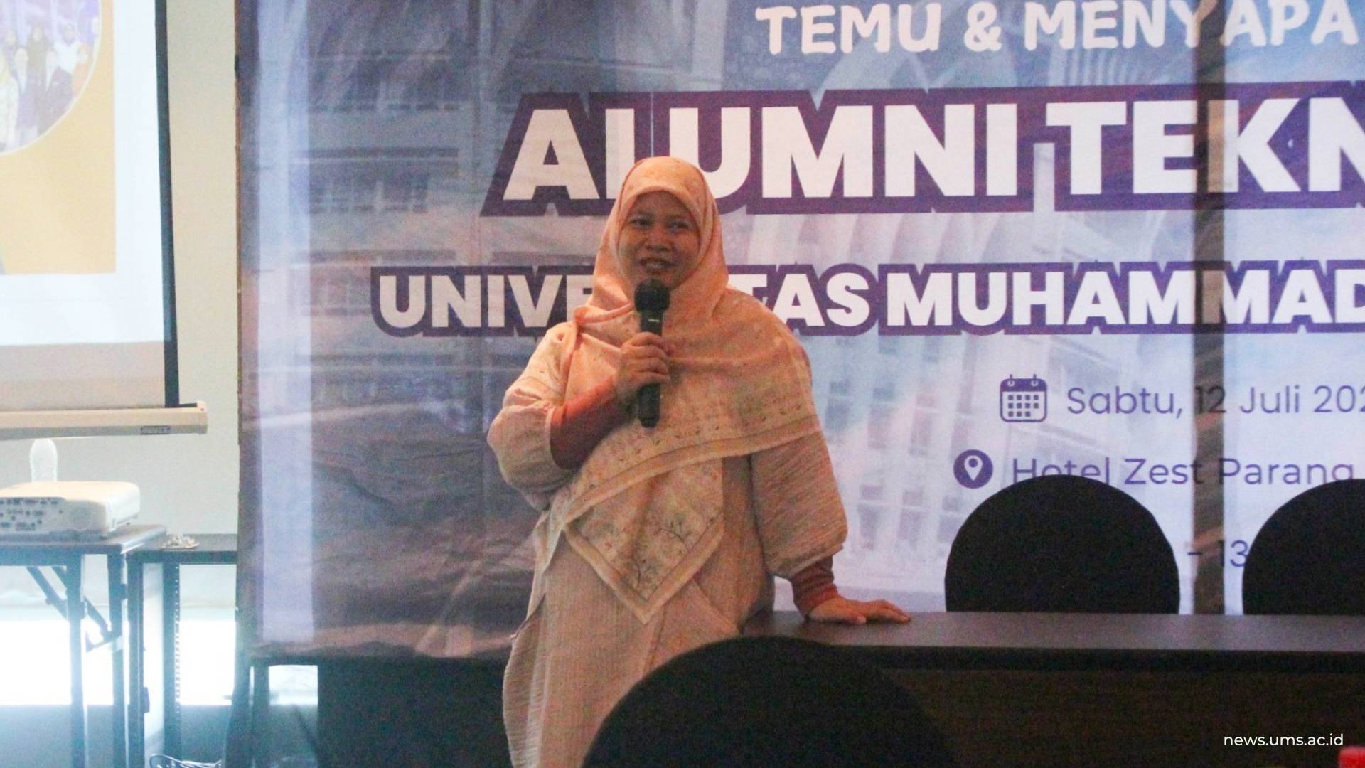 Sekretaris Prodi Teknik Kimia UMS, Anisa Ur Rahmah, S.Si., M.Sc., Ph.D.