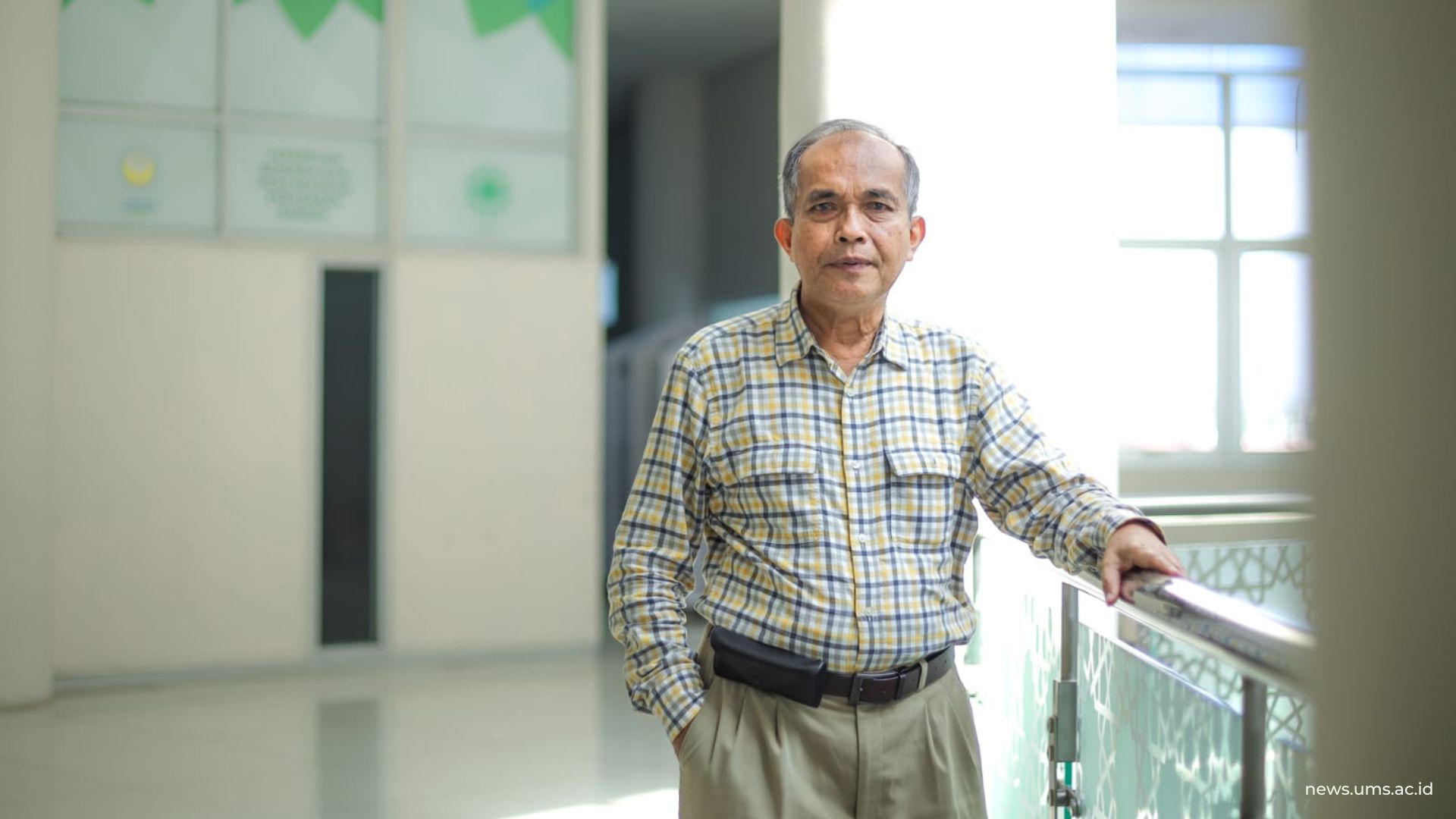 Dosen Teknik Sipil Universitas Muhammadiyah Surakarta (UMS) Assoc. Prof. Zilhardi Idris, Ir., M.T., DR. / Dok Luqman Hakim