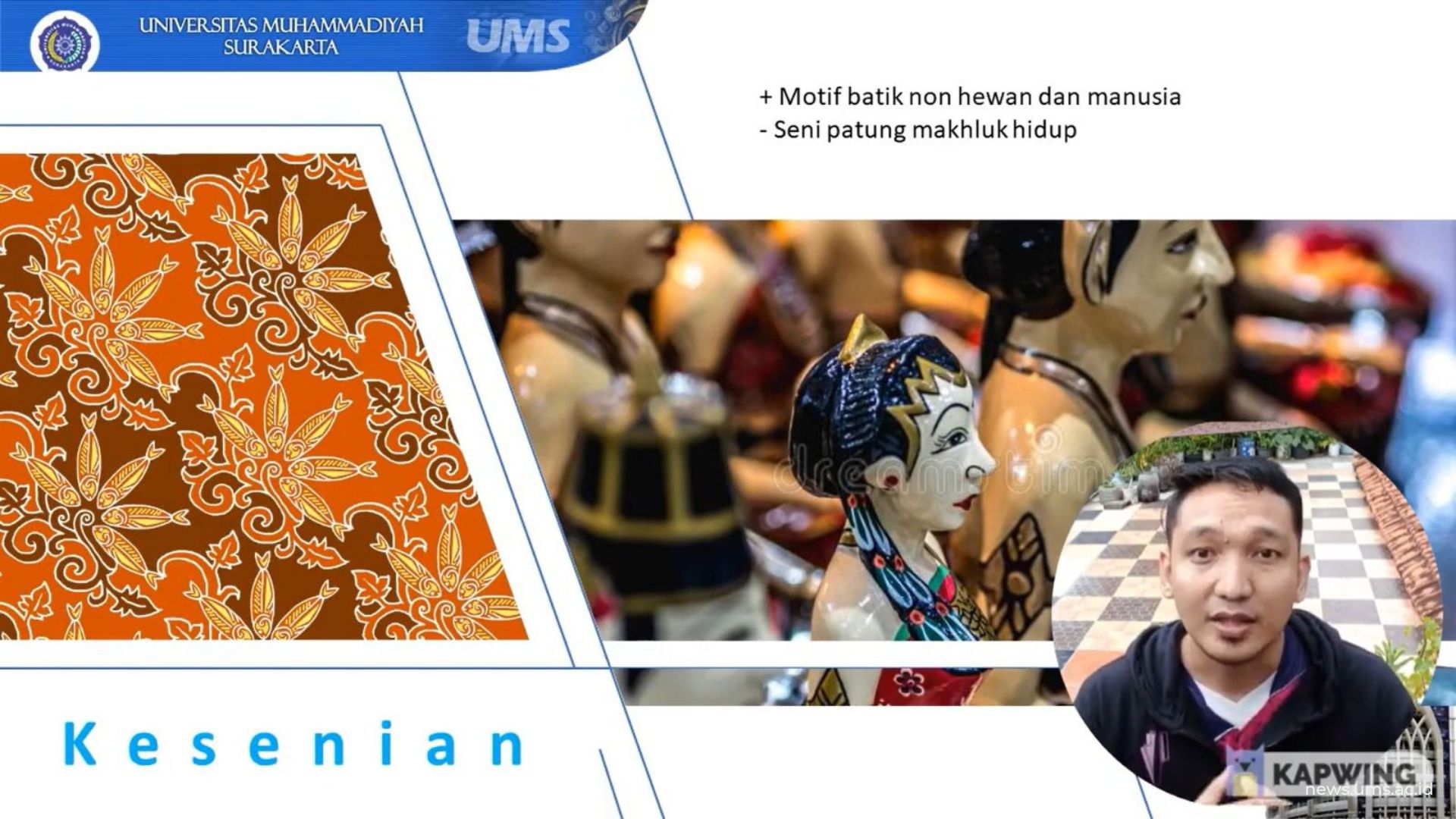 Dosen PGSD UMS, Muhamad Taufik Hidayat