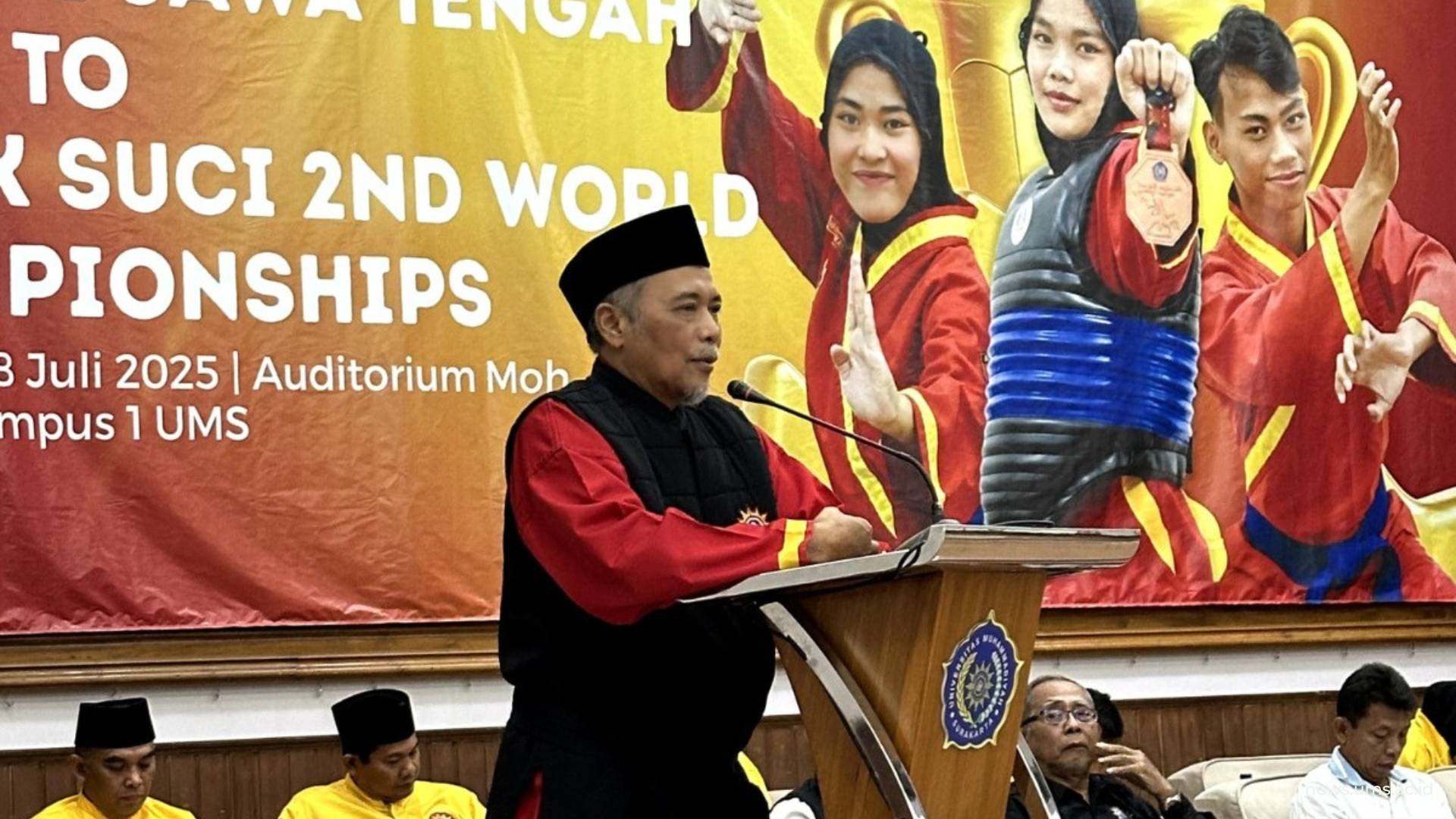 Ketua Umum Pimpinan Wilayah Tapak Suci Jawa Tengah, Wiwaha Aji Santoso, S.Pd., P.Ua.