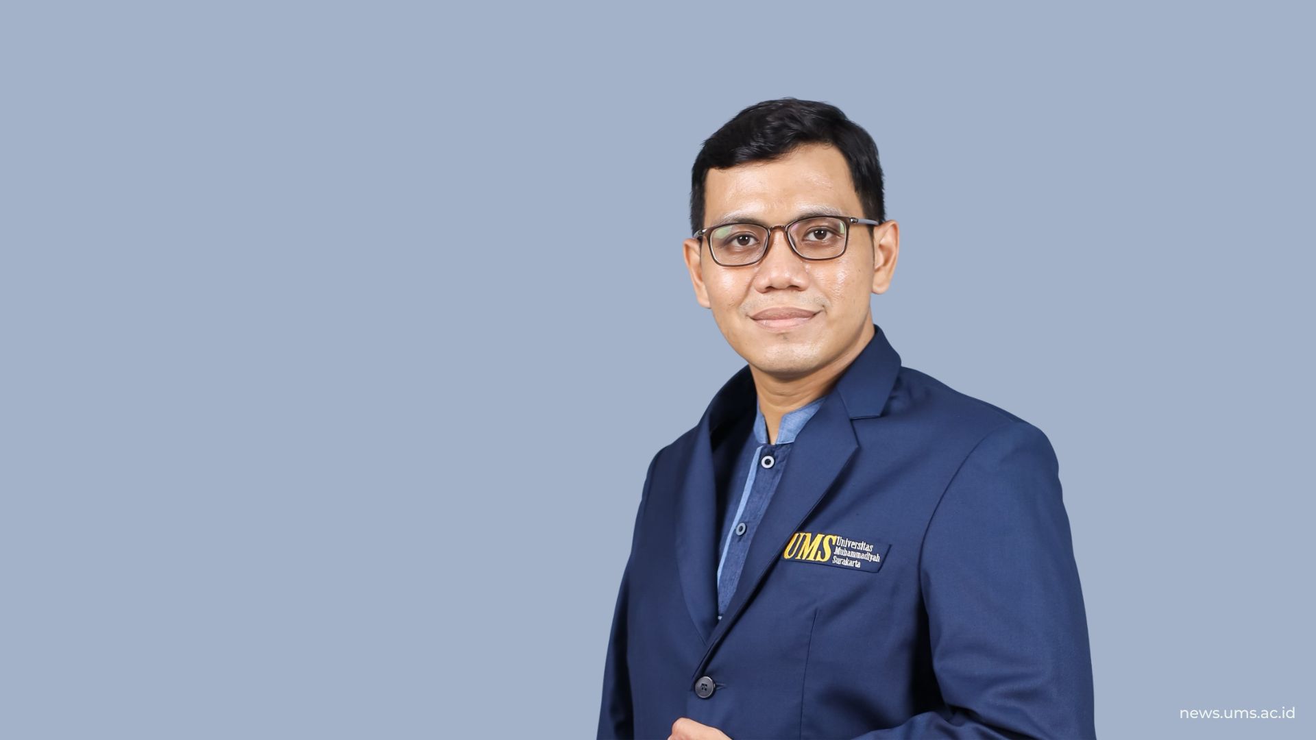 Kaprodi Fisioterapi FIK UMS sekaligus dosen pembimbing, Farid Rahman, S.Fis., Ftr., M.Or., AIFO.