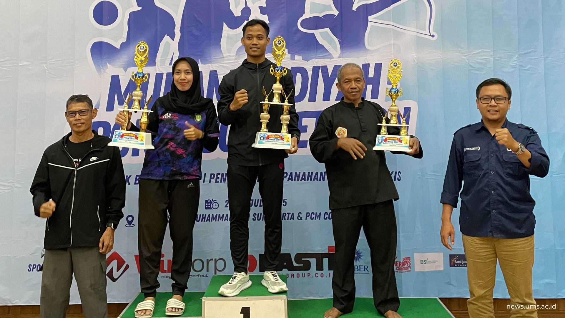 Para juara cabor pencak silat MSC 2025.