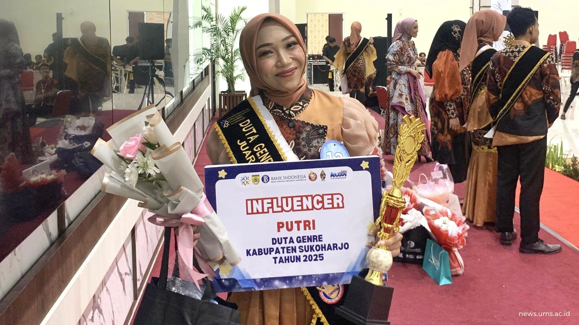 Mahasiswa FAI UMS Husna Syifa Raih Predikat Duta Genre Influencer 2025