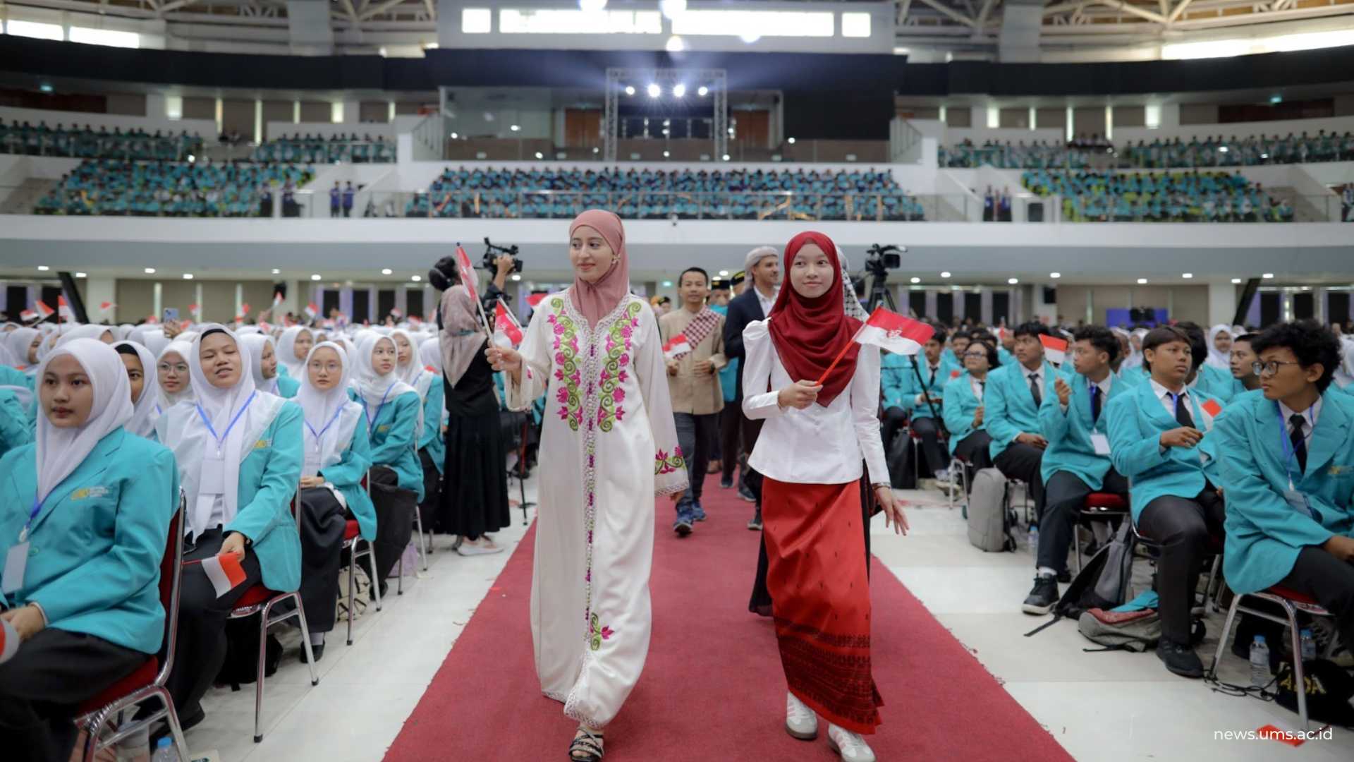 Mahasiswa dalam negeri dan luar negeri saat mengikuti Masta PMB UMS 2025