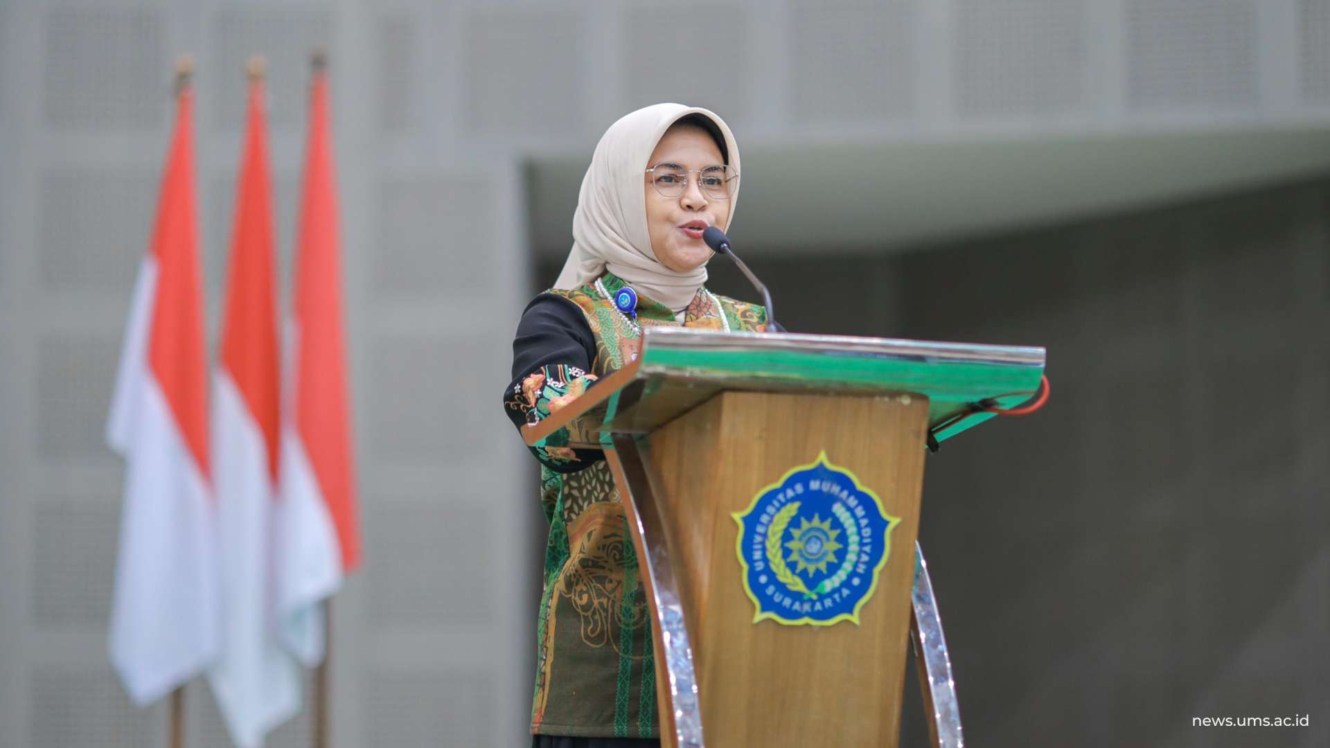 Sambutan Kepala LLDIKTI Wilayah VI Jawa Tengah, Prof. Dr. Ir. Aisyah Endah Palupi, M.Pd