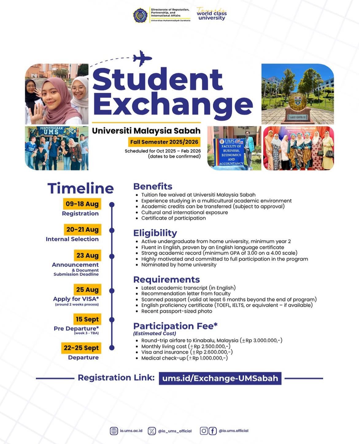 Flyer Student Exchange