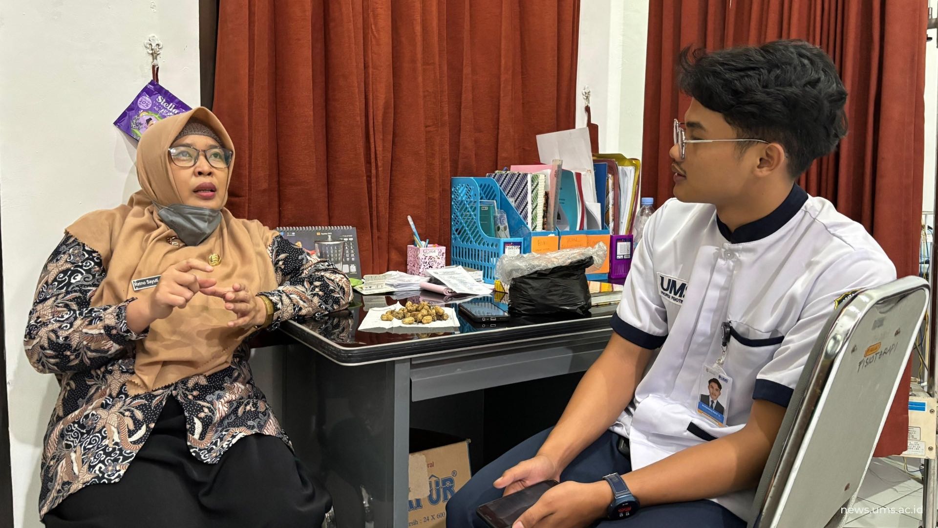 Koordinasi Tim Fisioterapis UMS dengan Mitra