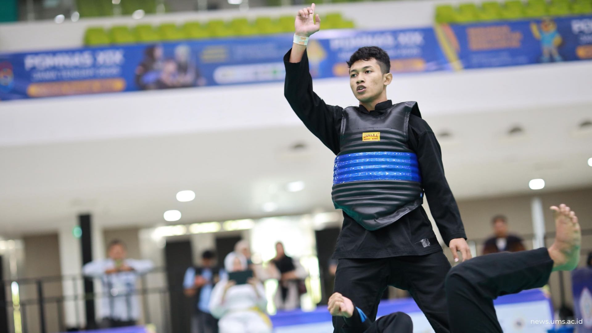 Maaliki, Atlet UMS Peraih Medali Perak di POMNAS XIX Cabor Pencak Silat