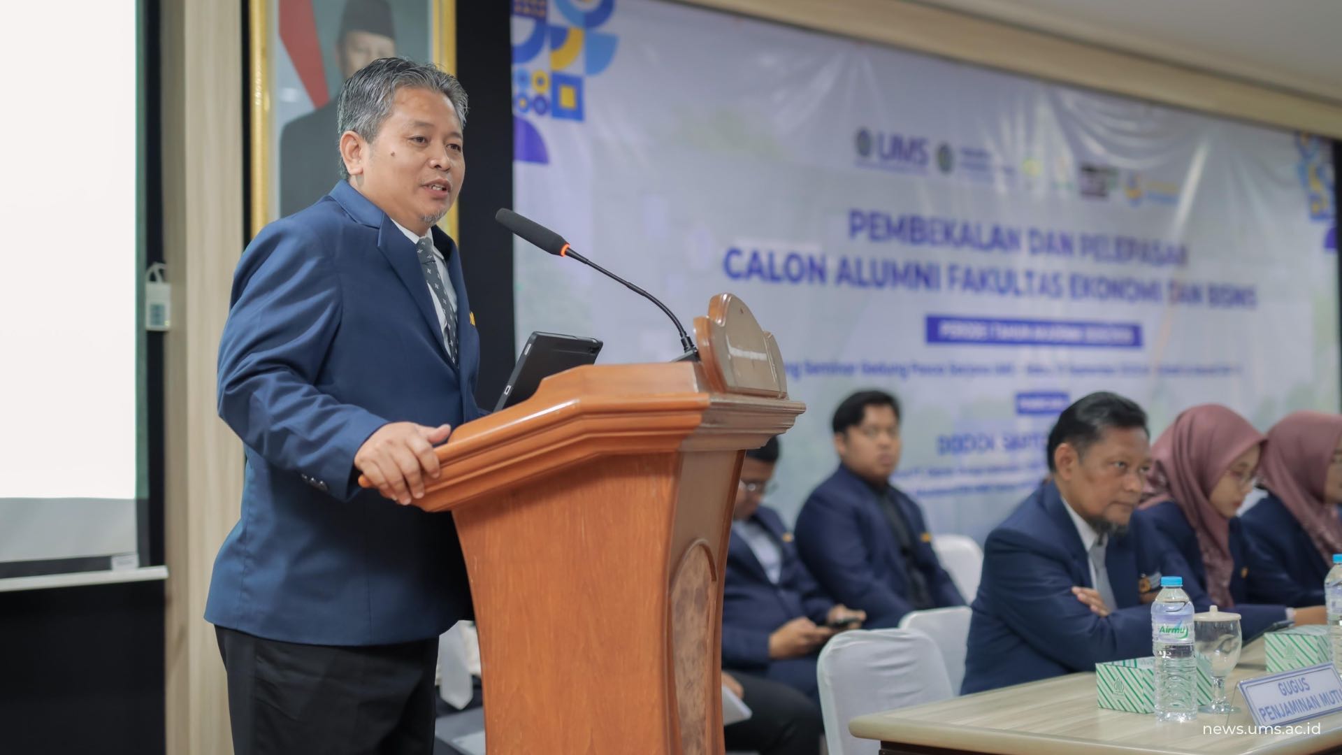 Dekan FEB UMS, Prof. Dr. Muzakar Isa, S.E., M.Si., CSBA., CIPE. Foto: Imam Syafii