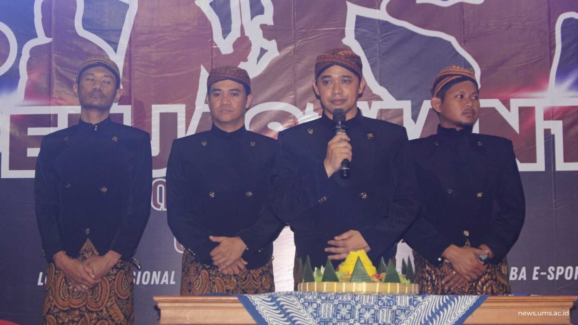 Sambutan Ketua Program Studi Pendidikan Jasmani FKIP UMS, Dr. Eko Sudarmanto, M.Pd
