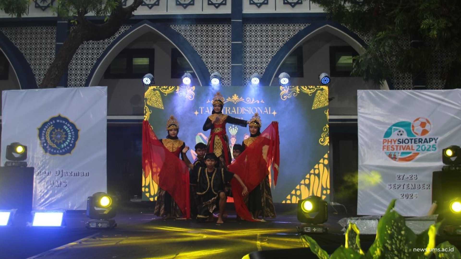 Penampilan Tari di Physiotherapy Festival 2025 UMS