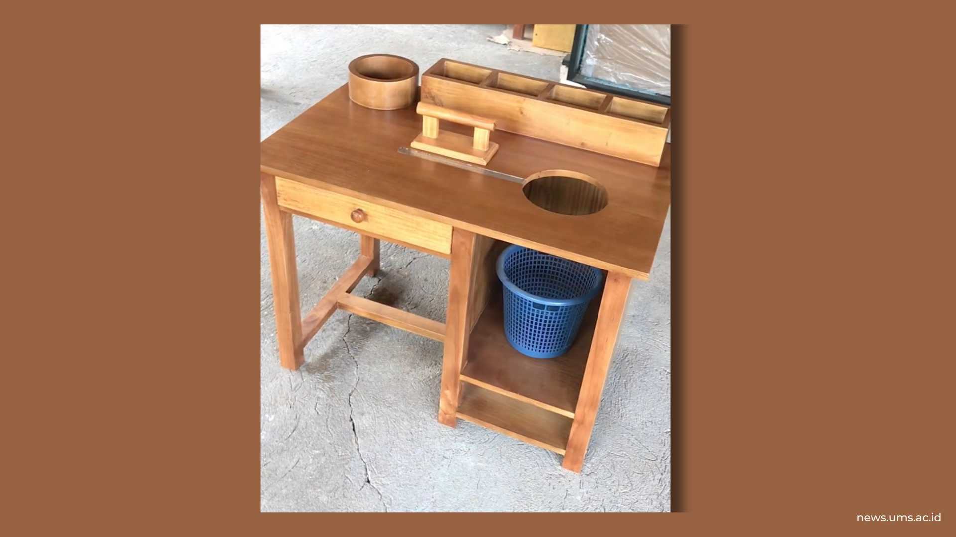 Inovasi Slice Bin Table karya mahasiswa UMS