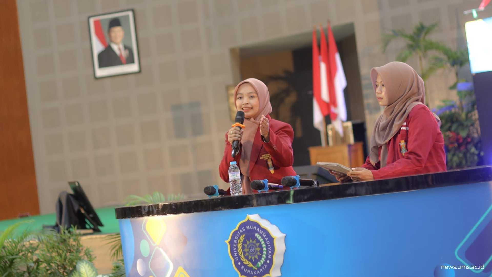 Fika Annisa saat menyampaikan materi terkait IMM