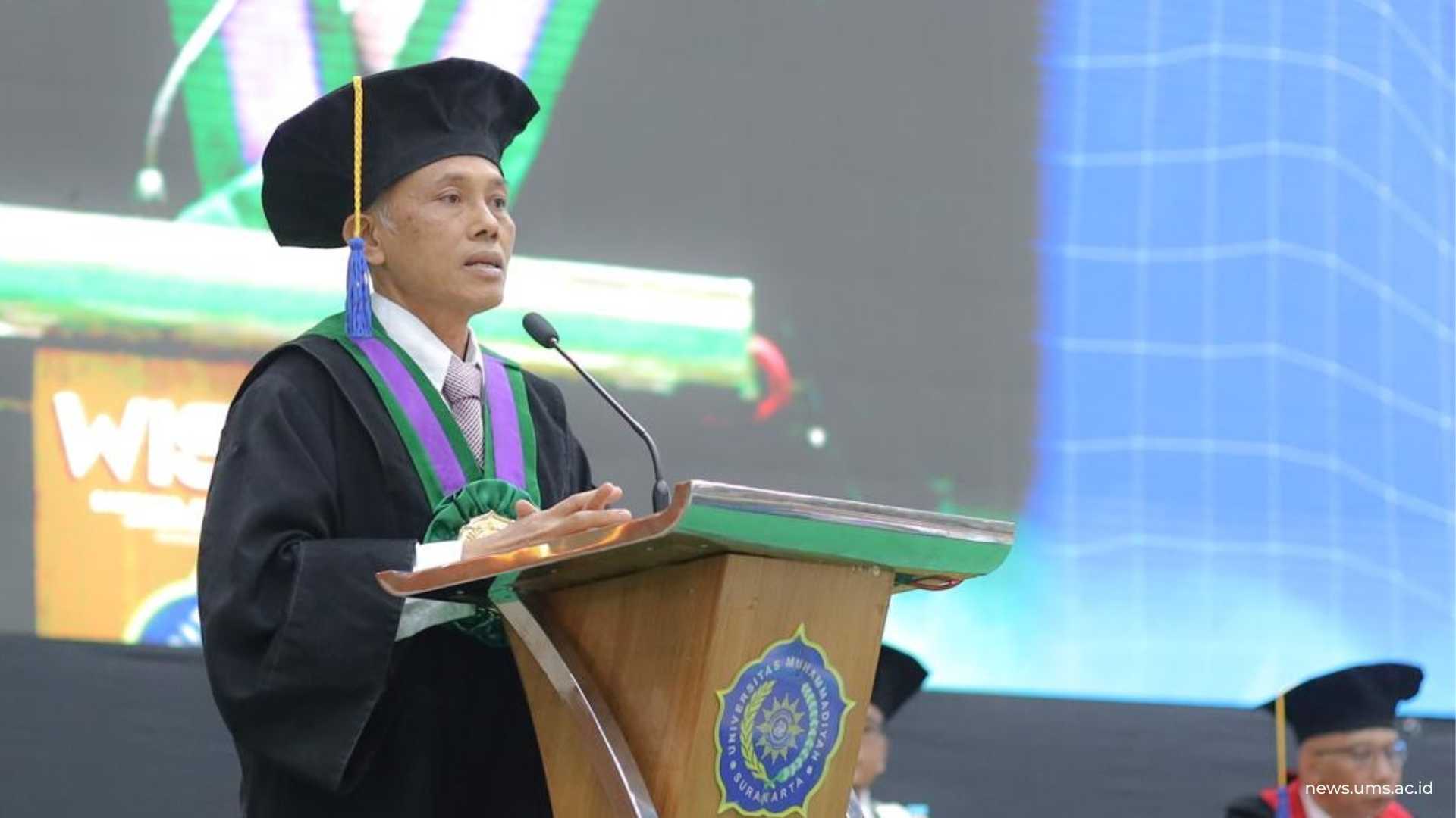 Sambutan Rektor UMS, Prof. Dr. Harun Joko Prayitno, M.Hum