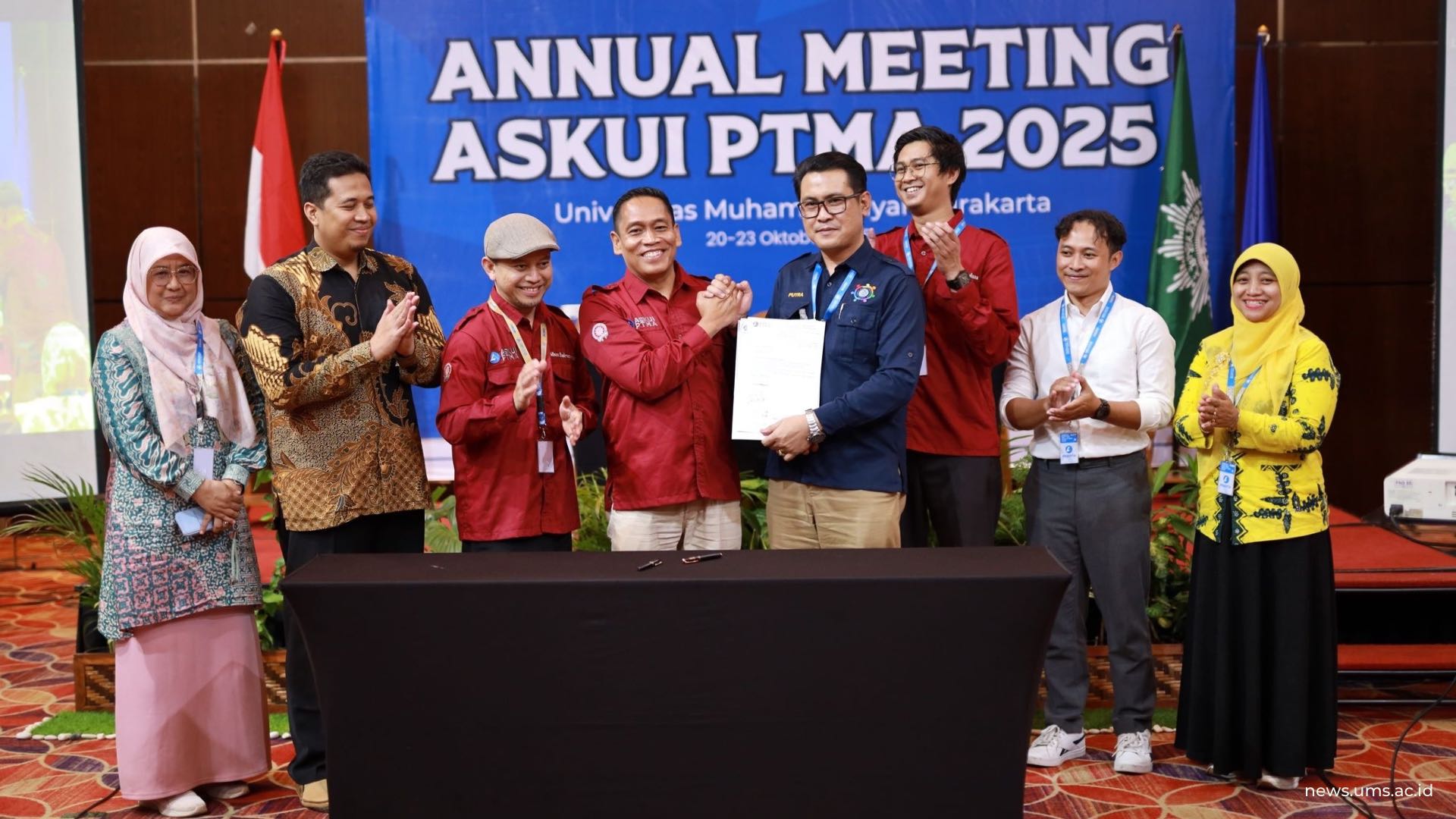 Serah Terima Kepengurusan ASKUI 2025-2027, Usung Semangat “One For All, All For One”