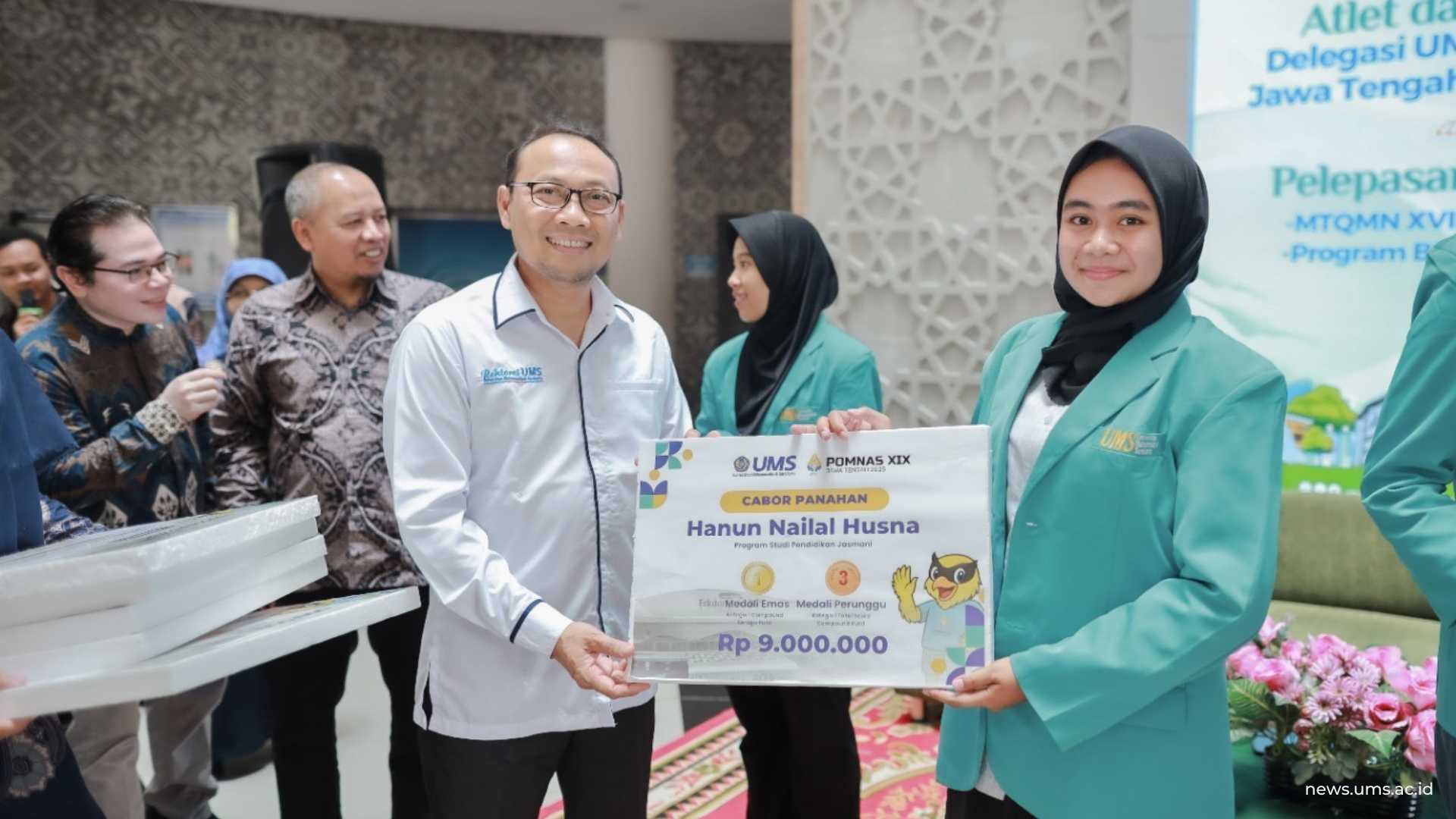 Mahasiswa Prodi Pendidikan Jasmani yang berkompetisi pada cabang olahraga panahan POMNAS XIX 2025