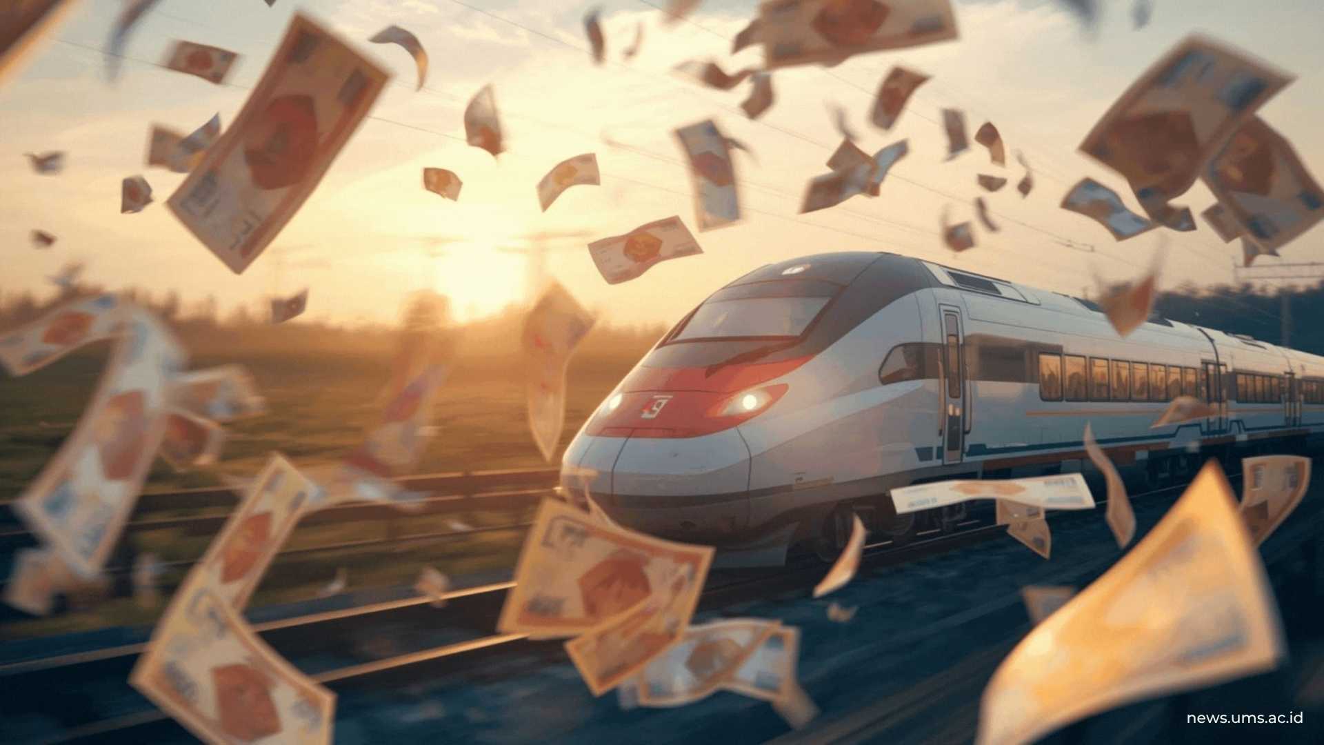 Ilustrasi Kereta Cepat (sumber: canva)