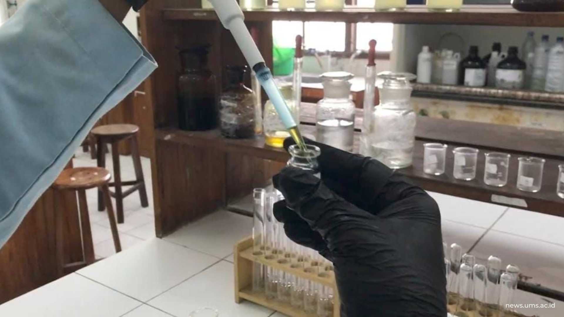 Pengukian Altivitas Antioksidan oleh Tim UMS