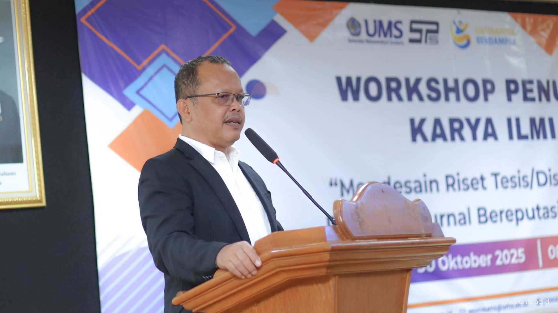 Direktur Direktorat Pascasarjana UMS Prof. Dr. M. Farid Wajdi, S.E, M.M.