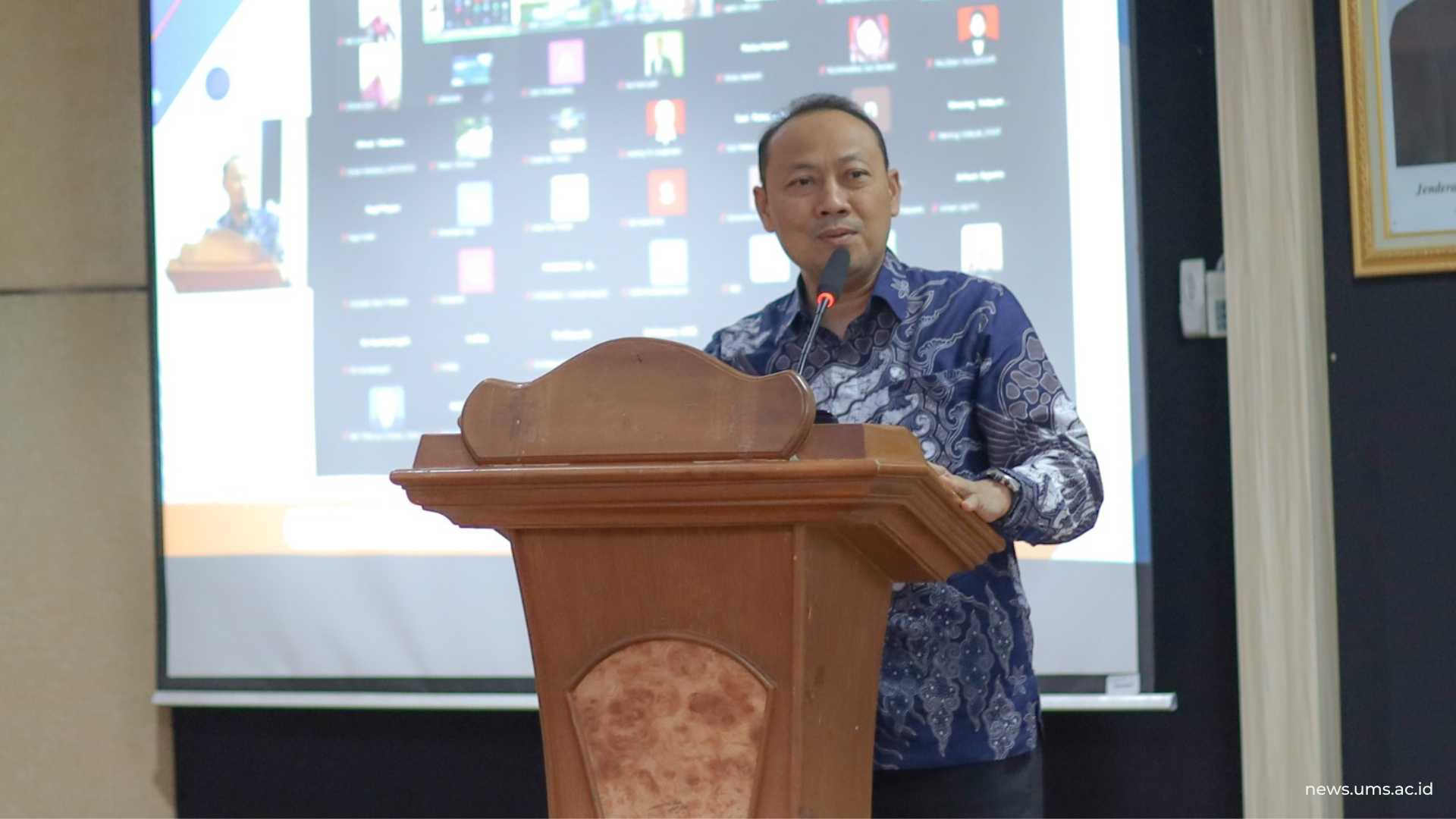 Wakil Rektor I UMS Prof. Ihwan Susila, Ph.D.