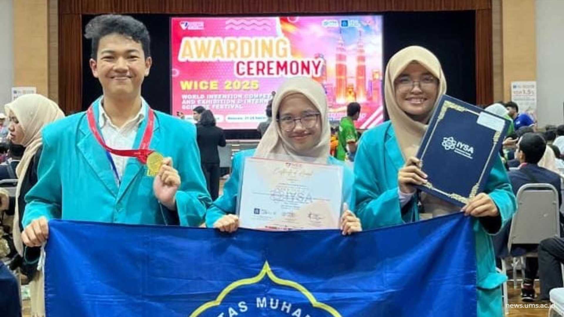 Tim Baharat Meraih Medali Emas Pada Ajang Kompetisi Internasional World Invention Competition and Exhibition (WICE) 2025