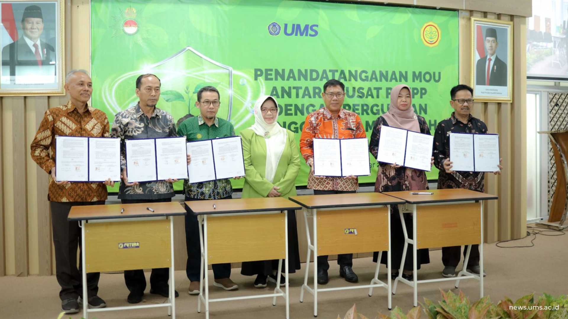Agenda Penandatanganan nota kesepahaman (MoU) antara 29 Perguruan Tinggi Muhammadiyah–‘Aisyiyah (PTMA) dan Pusat PVTPP Kementerian Pertanian RI, Selasa (28/10).