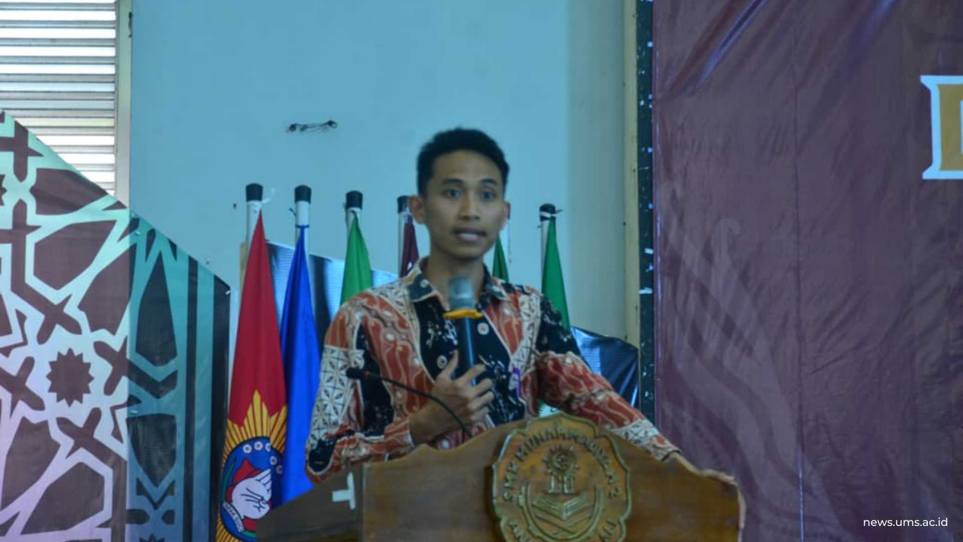 Pemateri Stadium General PK IMM Muhammad Abduh FAI UMS, diisi oleh Rahmat Rusma Pratama, S.H.,