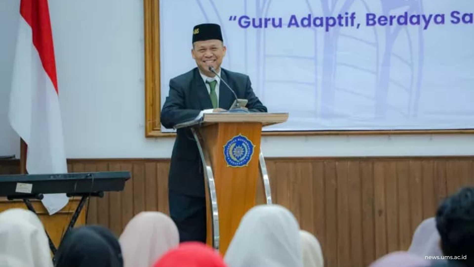 Dekan FKIP UMS, Prof. Dr. Anam Sutopo, M.Hum.