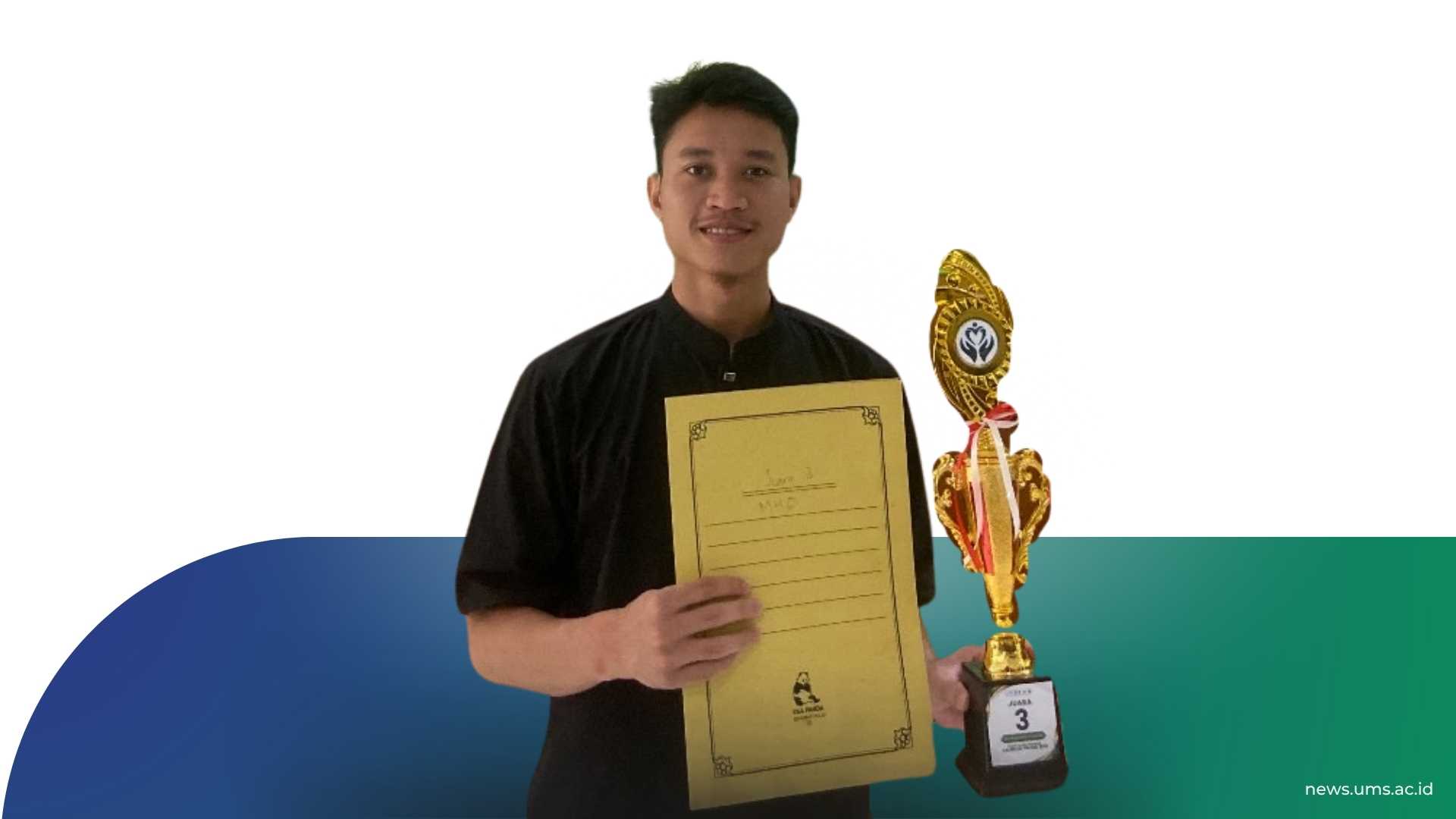 Zulfikar Juara 3 pada MHQ 5 Juz tingkat Nasional Universitas Sebelas Maret