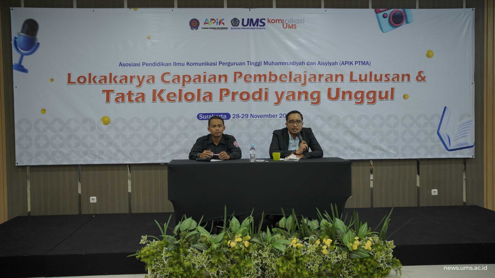 Suasanaa Lokakarya APIK PTMA di Gedung Edutorium KH Ahmad Dahlan UMS