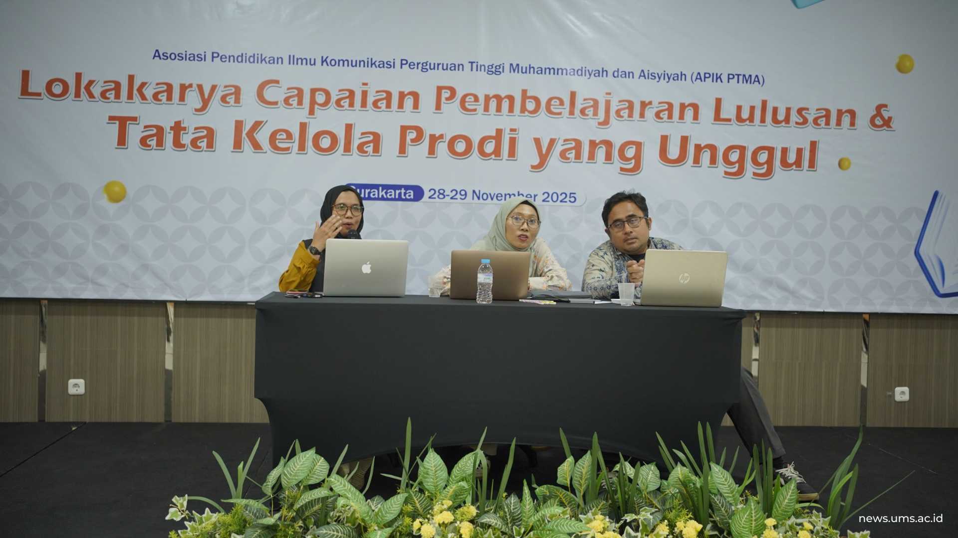 Suasana Lokakarya Capaian Pembelajaran Lulusan & Tata Kelola Prodi yang Unggul