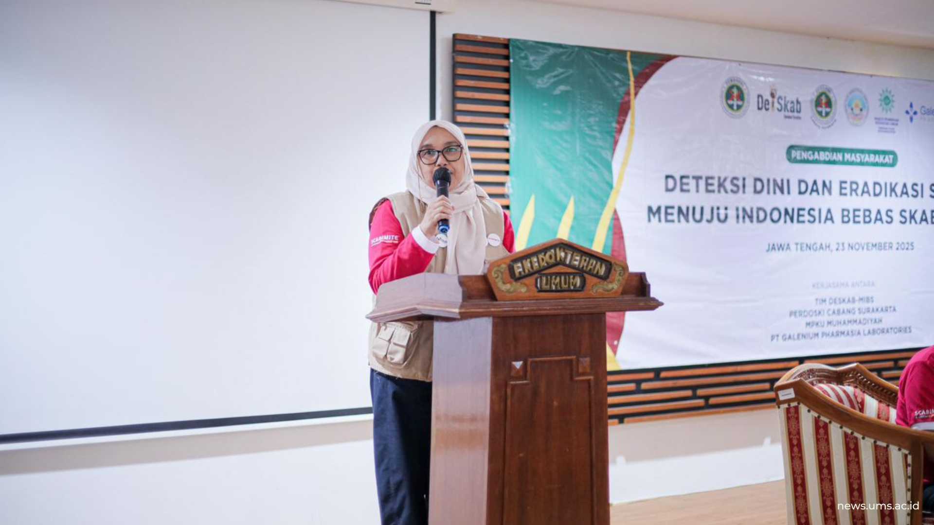 Sambutan Ketua Tim DESKAB–MIBS, Prof. Dr. dr. Sandra Widaty, Sp.D.V.E.(K), FINSDV, FAADV