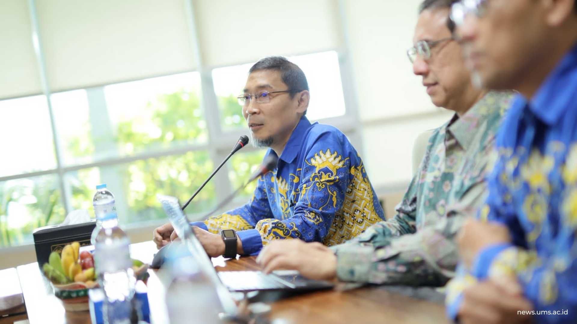 Wakil Rektor V Bidang Riset, Inovasi, Reputasi, Dampak, Kemitraan, dan Urusan Internasional UMS, Prof. Supriyono, S.T., M.T., Ph.D.