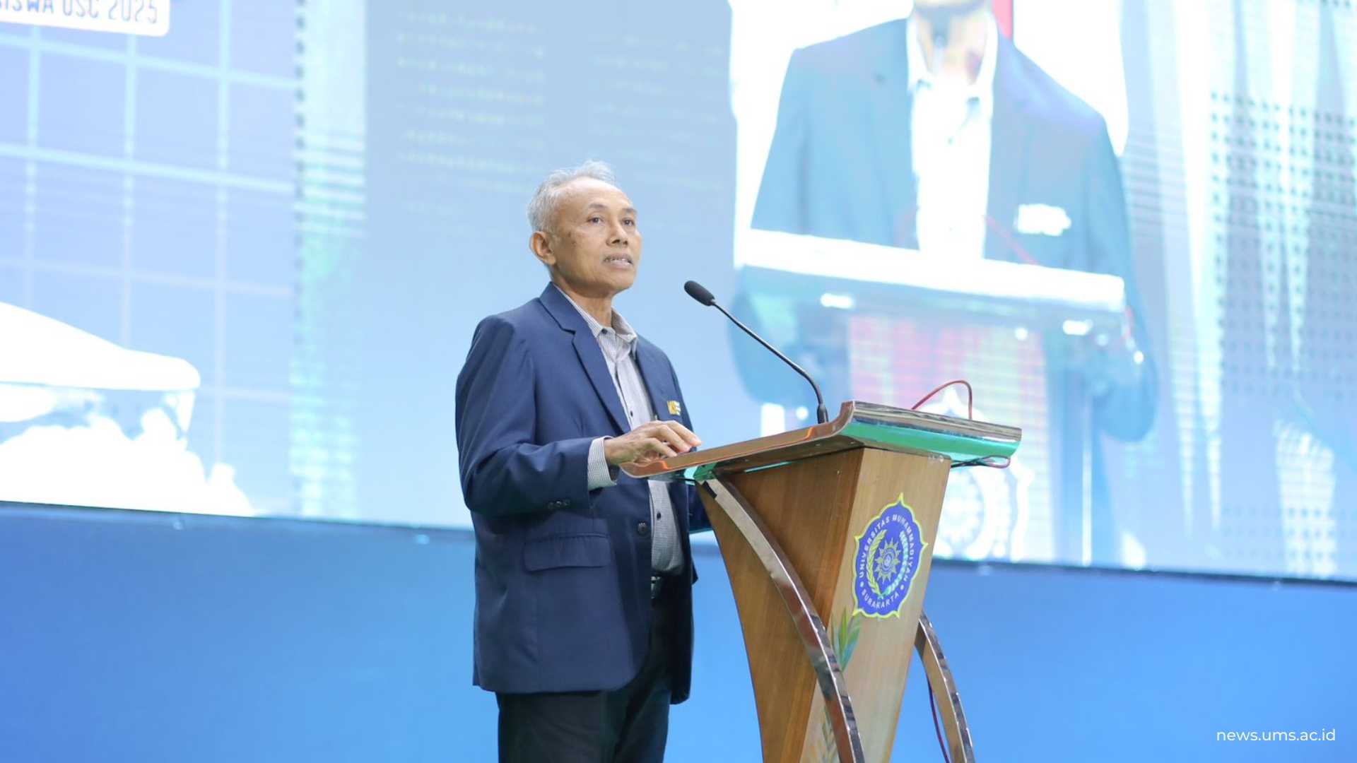 Sambutan Rektor UMS, Prof. Dr. Harun Joko Prayitno, M.Hum