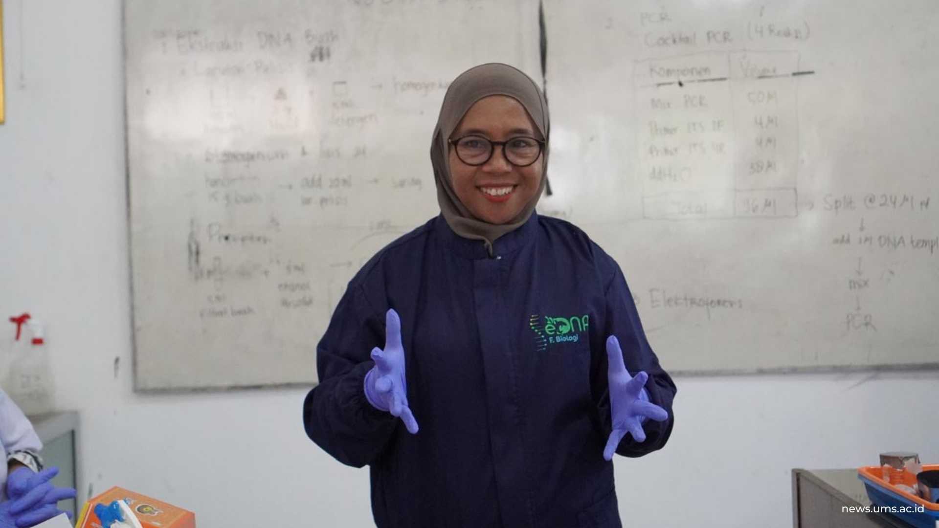 Dr. Triastuti Rahayu, M.Si., saat memaparkan materi
